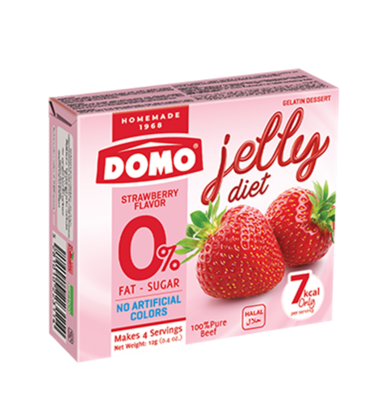 جيليه دومو دايت نكهات مشكلة 12 غ