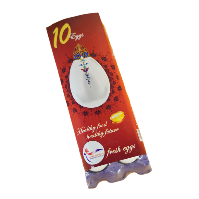 بيض بلدي اوميغا (3) الغوطة  10 قطع