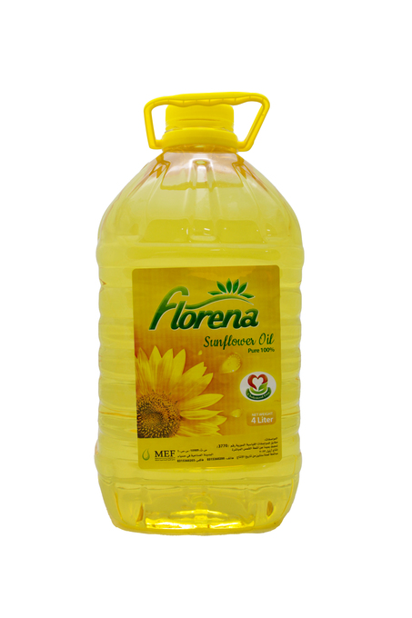 زيت دوار الشمس فلورينا 4 لتر