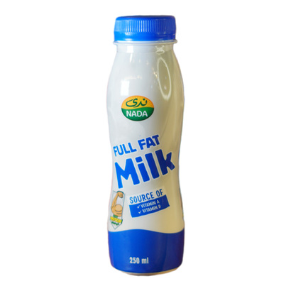 حليب سادة / منكه ندى 250 مل بلاستيك عراقي