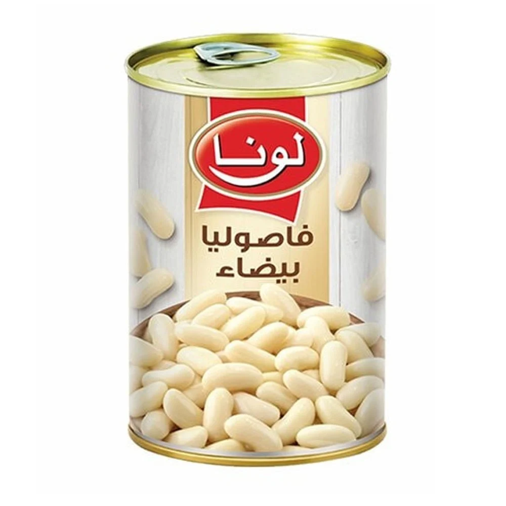 فاصولياء بيضاء لونا 380 غ