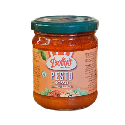 صلصة بيستو روسو دوليز 190 غ زجاج لبناني