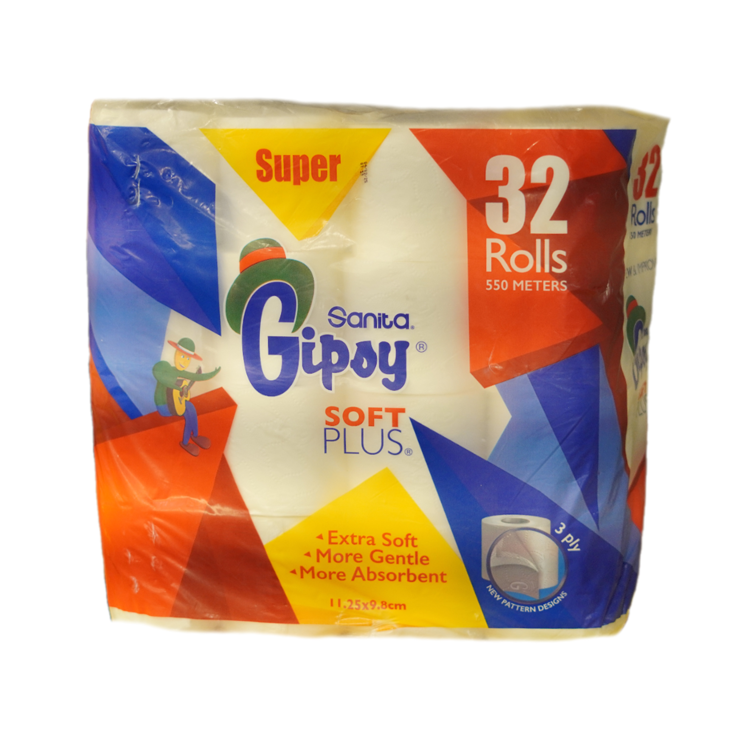 رول حمام جيبسي 32 رول