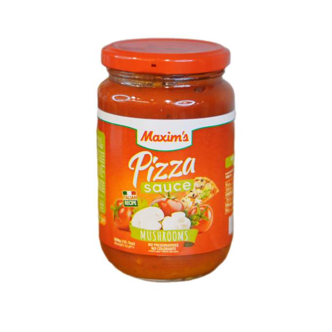 صلصة بيتزا نكهات مختلفة مكسيمز 360 غ