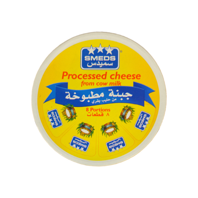 جبنة مثلثات سميدس حيواني 8 قطع
