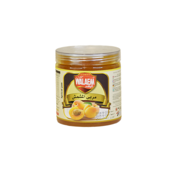مربى مشمش الولائم عبوة بلاستيك 500 غ