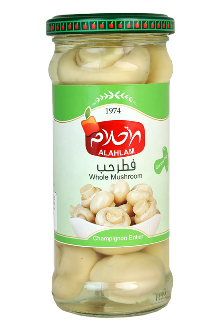 فطر حبة كاملة الاحلام 170 غ زجاج