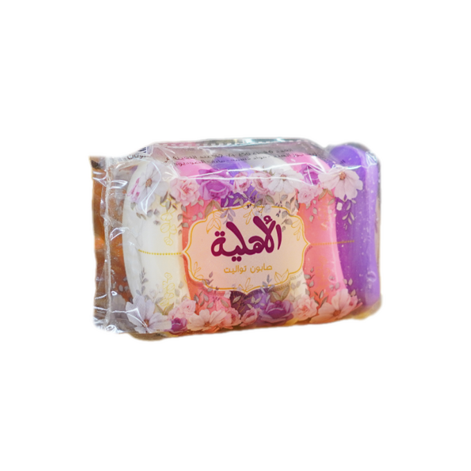 صابون الاهلية *6 ملونة 50 غ