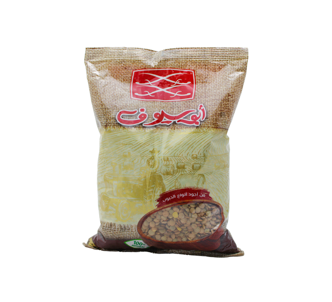 عدس ابيض ابو السيوف 1 كغ