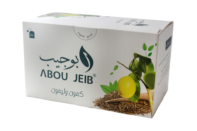 كمون وليمون ابو جيب 20 ظرف