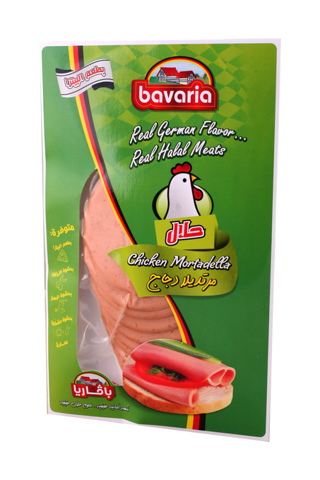 بافاريا مرتديلا دجاج نكهات مختلفة 150 غ