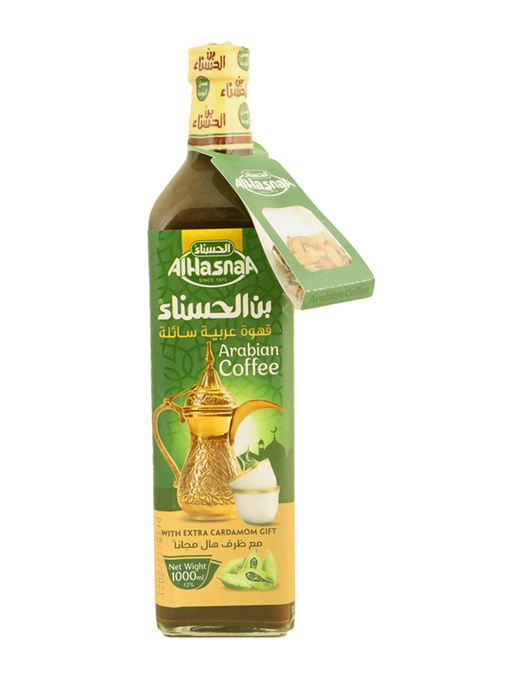 قهوة مرة سائلة الحسناء 1 لتر