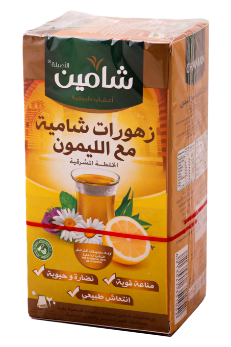 زهورات شامية مع ليمون شامين 20 ظرف