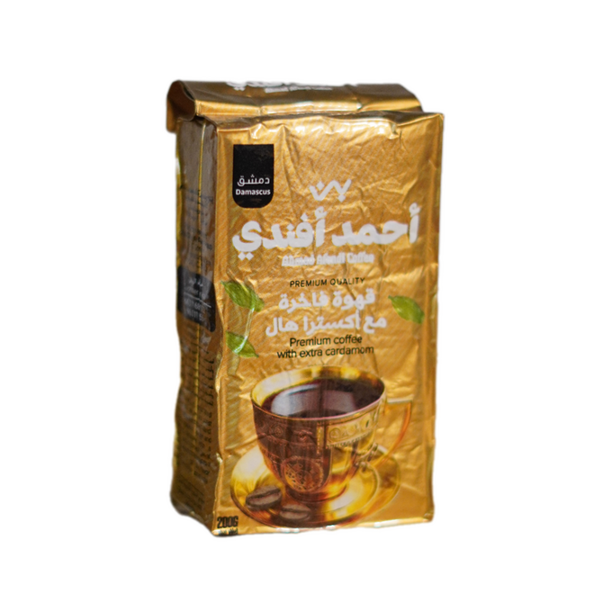 قهوة احمد افندي مع هال اكسترا 200 غ