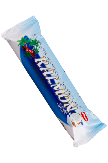 كالمون جوز الهند المغطس بالشوكولا 