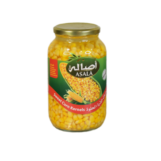 ذرة حلوة اصالة عبوة زجاج 835 غ