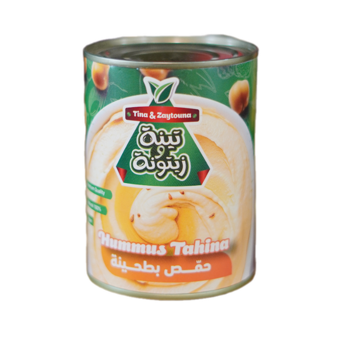 حمص بالطحينة تينة و زيتونة 380 غ