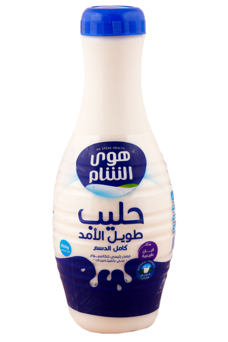 حليب كامل الدسم هوى الشام  850 مل