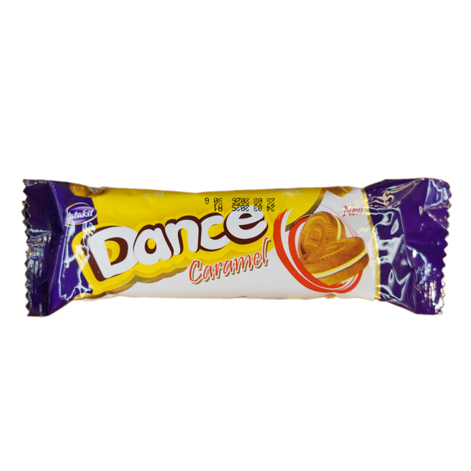 بسكويت حليب / كراميل دانس 6 قطع