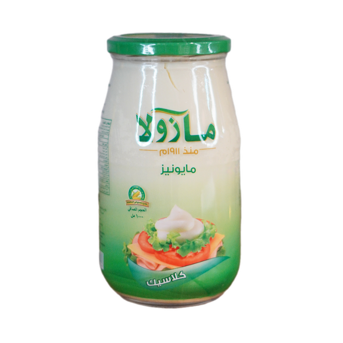مايونيز مازولا 1000 مل زجاج