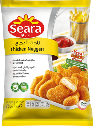 ناجيت سيارا دجاج 750 غ