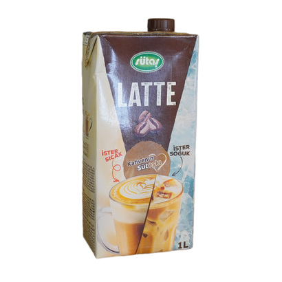 كافي لاتيه سوتاش 1 لتر تركي كرتون