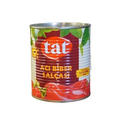 دبس فليفلة حدة تات 810 غ معدن تركي