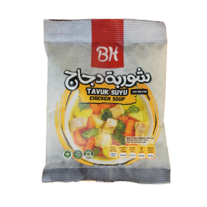 شوربة دجاج بي اتش 55 غ كيس