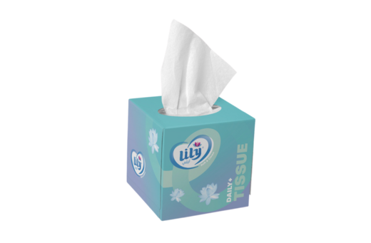 علبة مكعب محارم ليلي 50 منديل