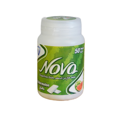 علكة خالية من السكر 50 حبة نكهات مختلفة نوفا