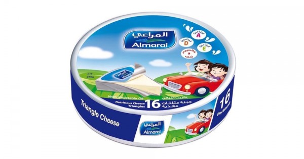 جبنة مثلثات المراعي 16 قطعة سعودي