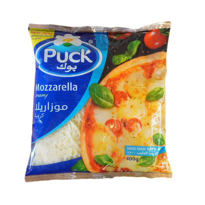 جبنة موزريلا مبشورة بوك 400 غ