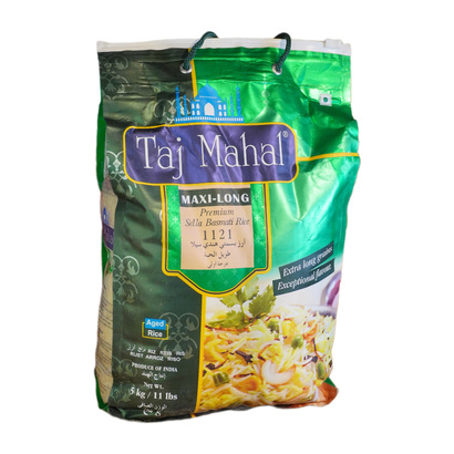 رز بسمتي تاج محل 1121 كريمي 5 كغ