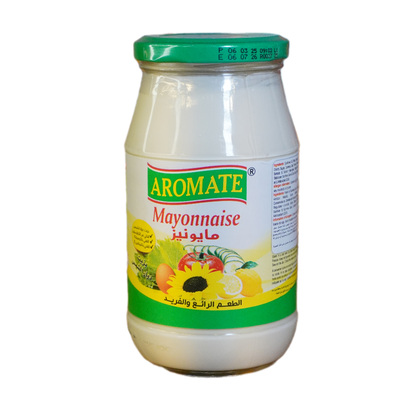 مايونيز ارومات 450 مل زجاج