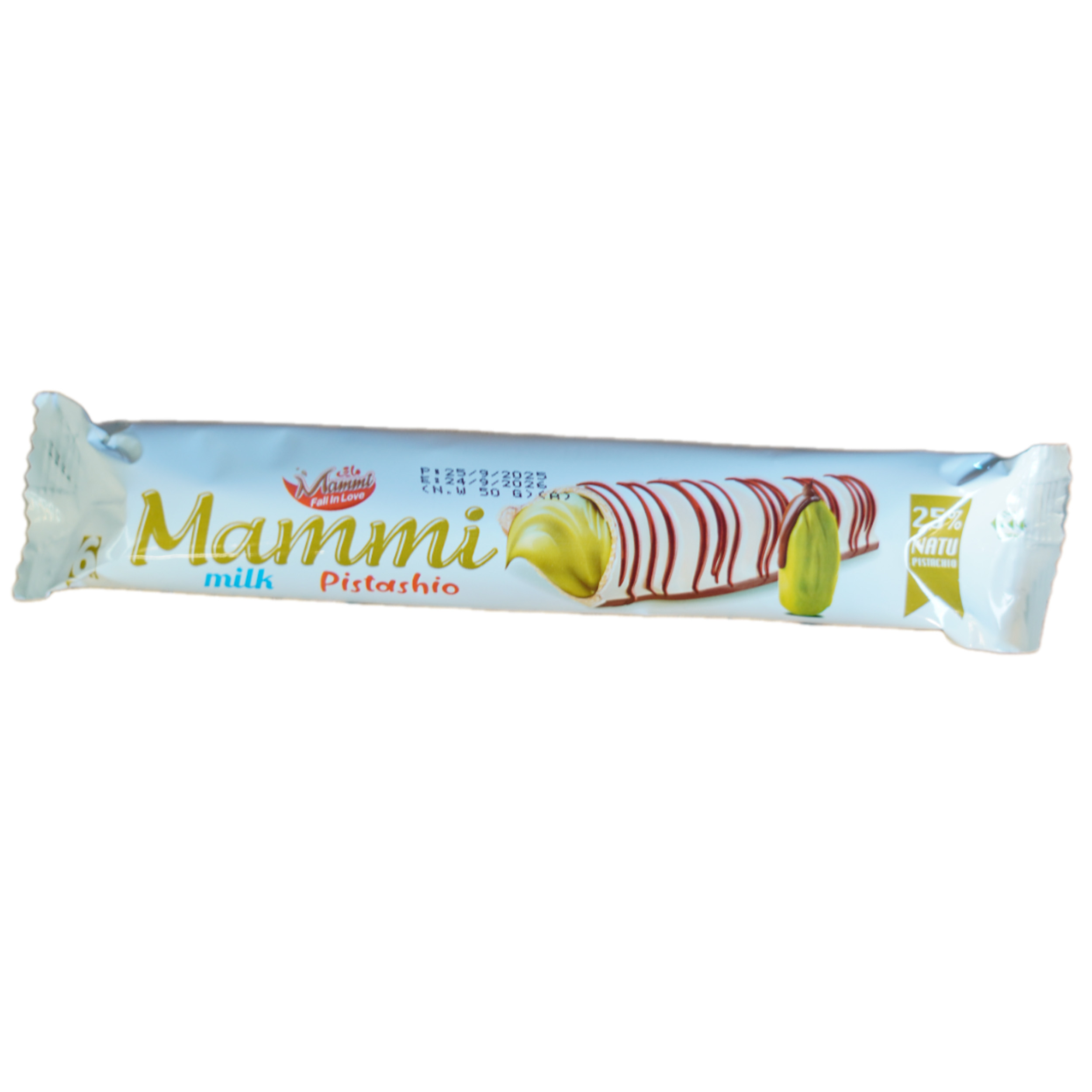 ويفر مامي محشي بستاشيو 50 غ