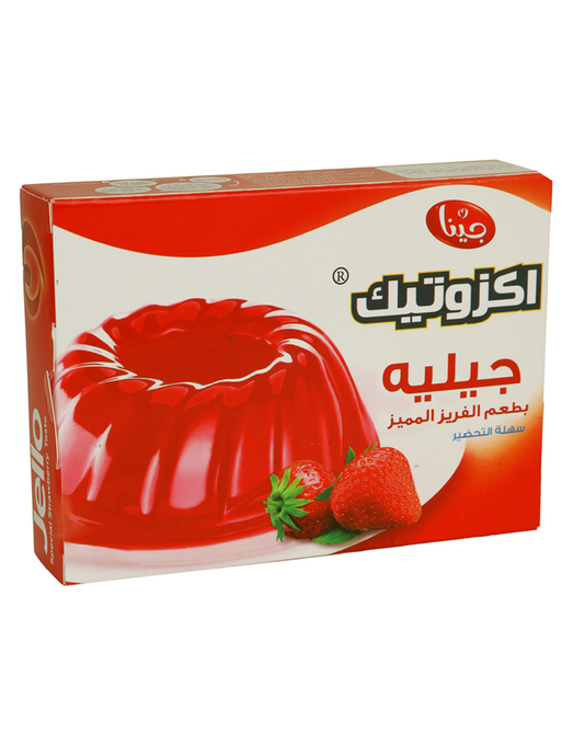 جيليه جينا نكهات مختلفة 80 غ