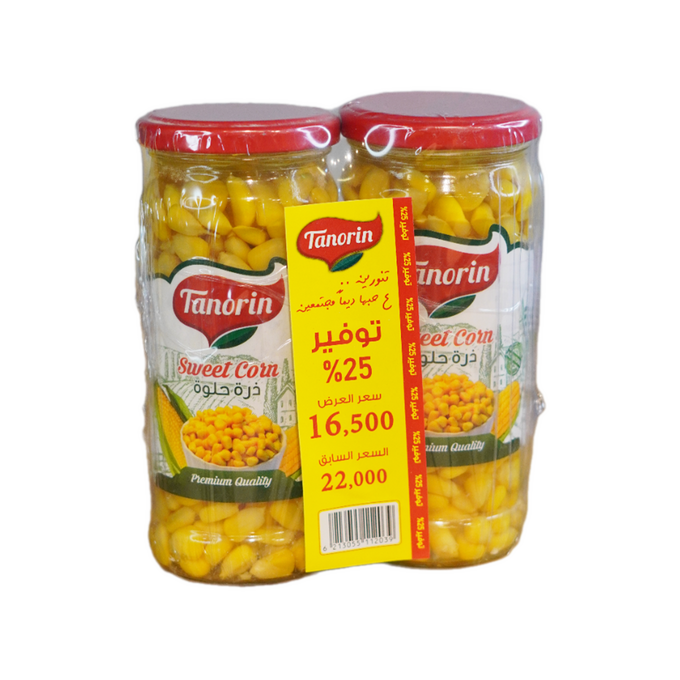 ذرة تنورين 350 غ زجاج *2