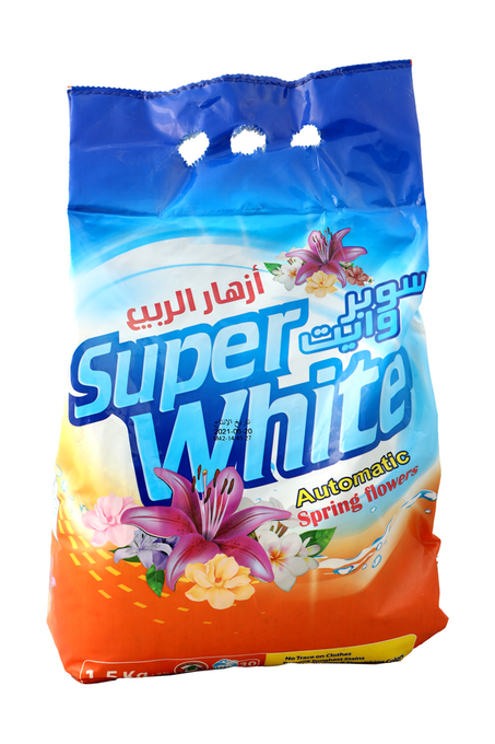 مسحوق غسيل الي سوبر وايت 1.5 كغ