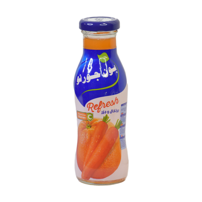 عصير بون جورنو نكهات مختلفة 250 مل