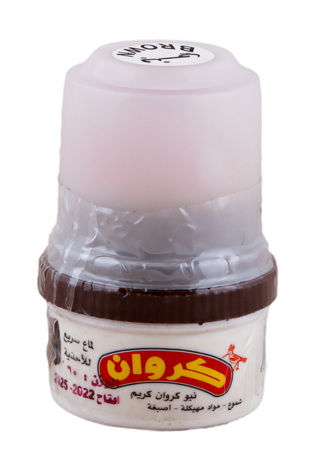 بويا ملمع ذاتي للاحذية  نيو كروان 60 غ