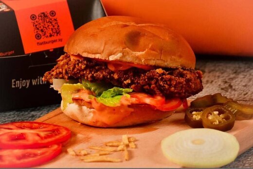 عرض ساندويش فات برغر دجاج