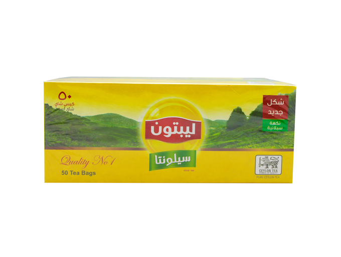 شاي ليبتون 50 ظرف